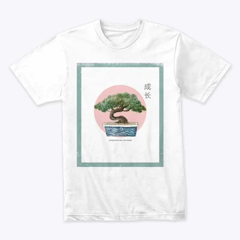 Bonsai Tree Inspiring Tee Shirt